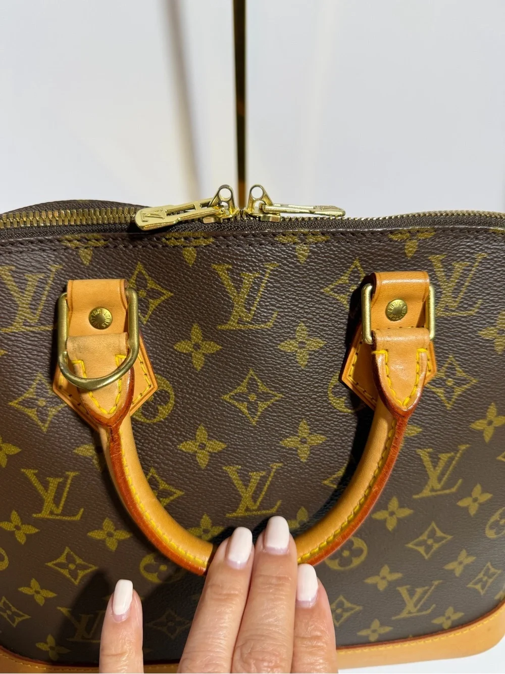 Louis Vuitton Brown Monogram Alma PM